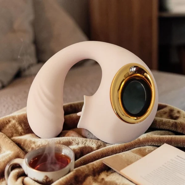 Unique design and whisper quiet massager
