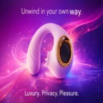 Unique design with different vibration modes and licker at bottom