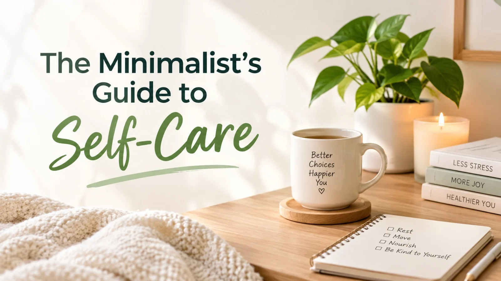 The Minimalist’s Guide to Self-Care
