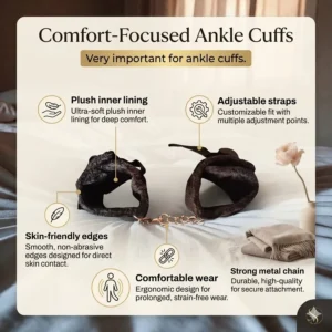 Kooky Nights DesireLock Premium Adjustable Ankle Cuffs
